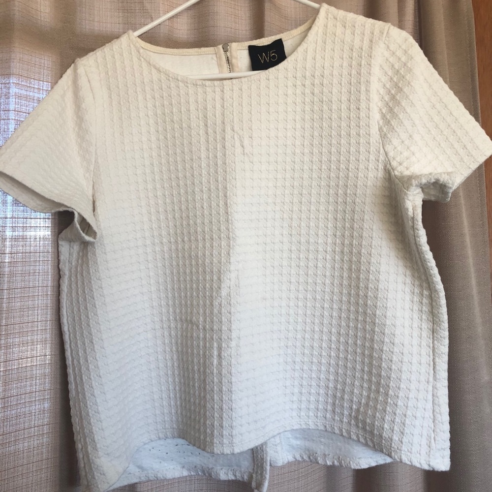 Waffle Texture Blouse